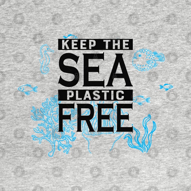 Earth Day - Keep the sea plastic free by KC Happy Shop